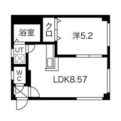 シャネル麻生壱番館の物件間取画像